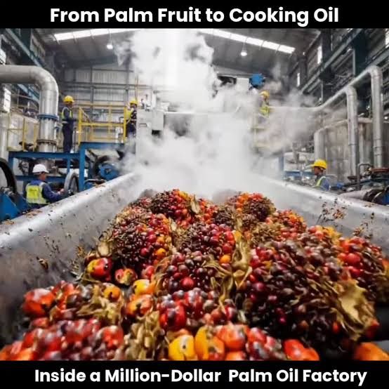 refined palm oil manufacturing process