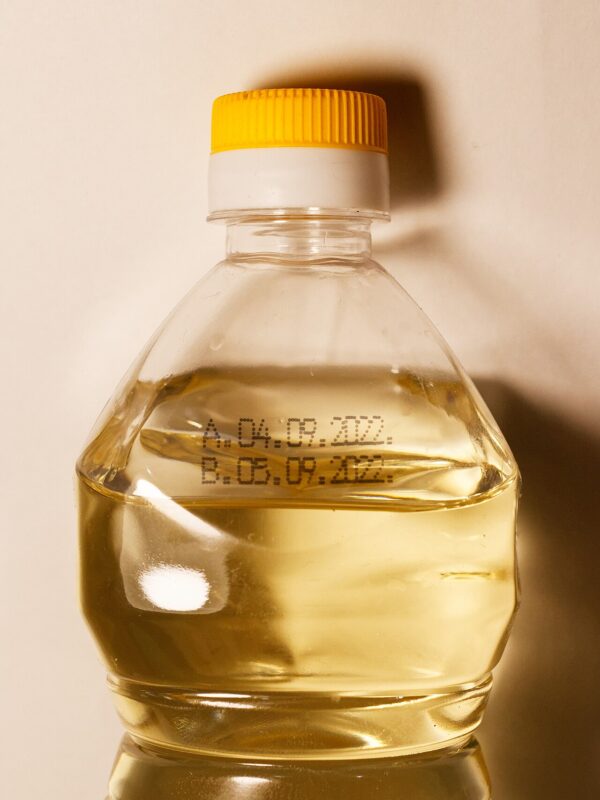 shelf life of sunflower oil